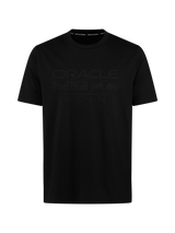 Tricou Oracle Red Bull Racing ediția TONAL negru cu logo