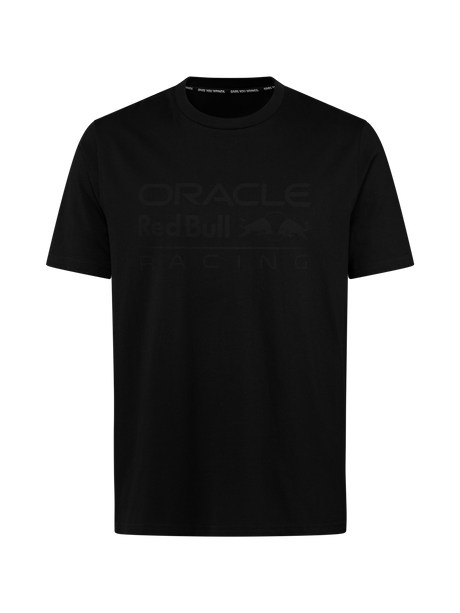 Tricou Oracle Red Bull Racing ediția TONAL negru cu logo