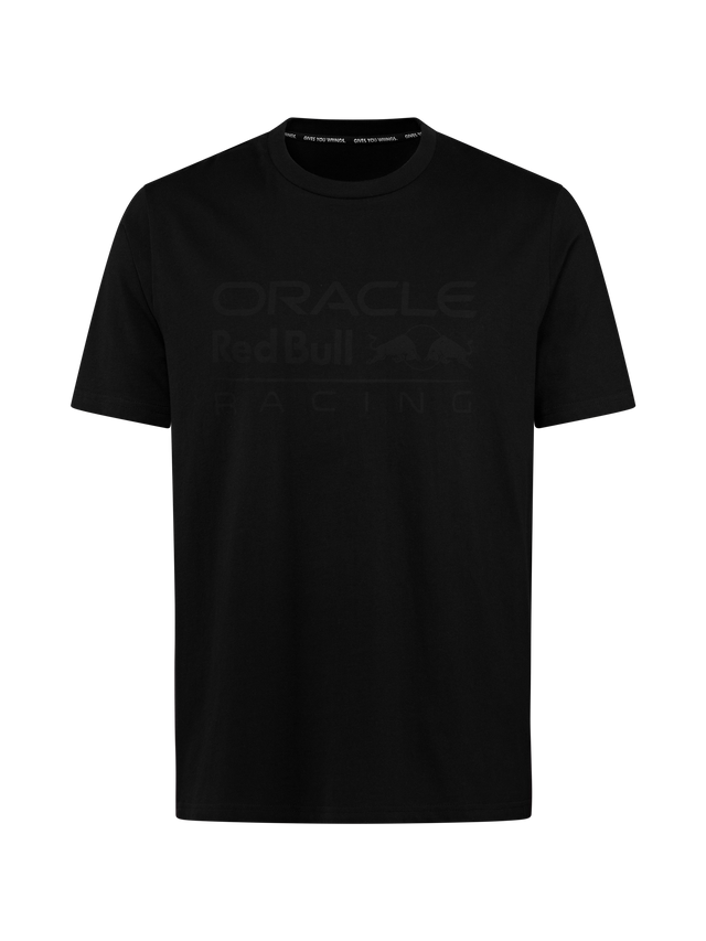 Tricou Oracle Red Bull Racing ediția TONAL negru cu logo