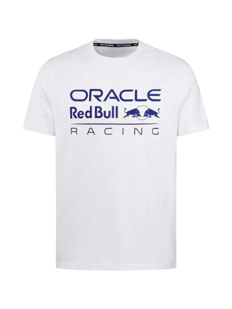 Tricou Oracle Red Bull Racing ediția TONAL alb cu logo