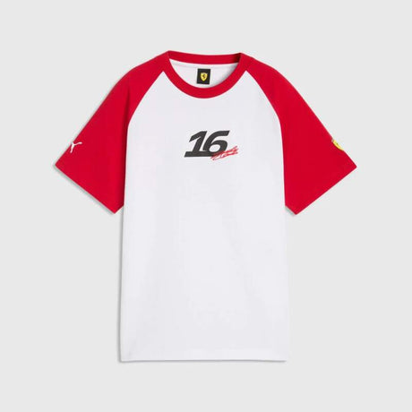 Charles Leclerc Scuderia Ferrari F1 x Puma kids' T-shirt - fan edition - 140 CM