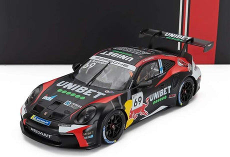 Machetă IXO Porsche 911 GT3 #69 Porsche cup - Zolder 2024
