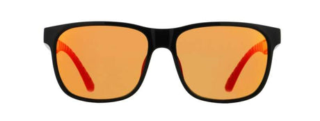 Ochelari de soare Red Bull Spect EARLE negri cu lentile portocalii