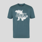 Haas F1 Team x Godzilla T-Shirt – Japan 2026 Edition, Dark Green