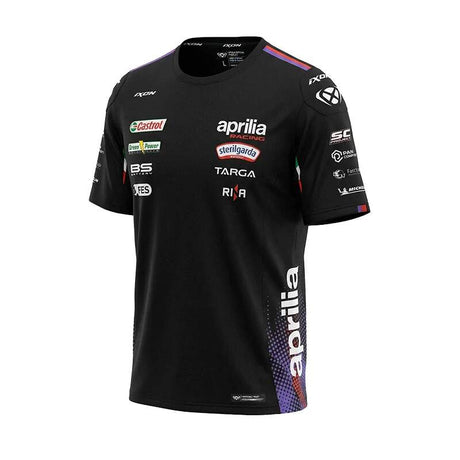 Tricou Aprilia Racing MotoGP cu logo-urile sponsorilor - ediție de echipă