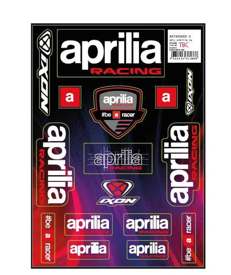 Set mare de autocolante Aprilia Racing MotoGP - ediție de echipă