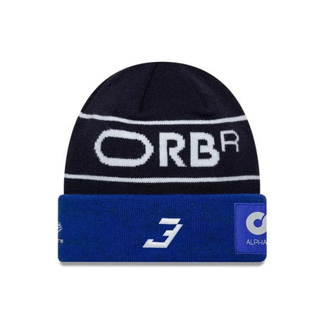 Oracle Red Bull Racing Max Verstappen #3 Beanie – Navy/Blue