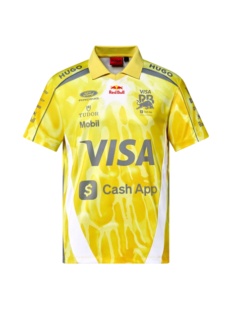 HUGO Visa Cash App Racing Bulls Team Polo – Miami GP 2026, Yellow