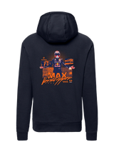 Hanorac Oracle Red Bull Racing Max Verstappen cu logo – bleumarin
