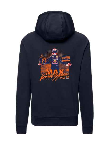 Oracle Red Bull Racing Max Verstappen Hoodie with Logo – Navy