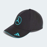 Black George Russell Mercedes AMG Petronas F1 x Adidas cap - team edition