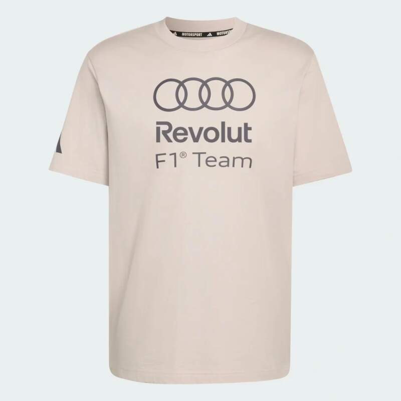 Audi Revolut F1 x Adidas beige T-shirt - lifestyle edition