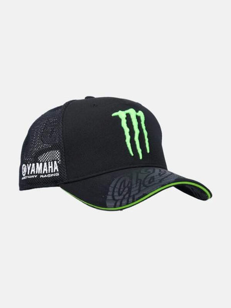 Șapcă de sponsor Fabio Quartararo - Monster Energy cu cozoroc curbat