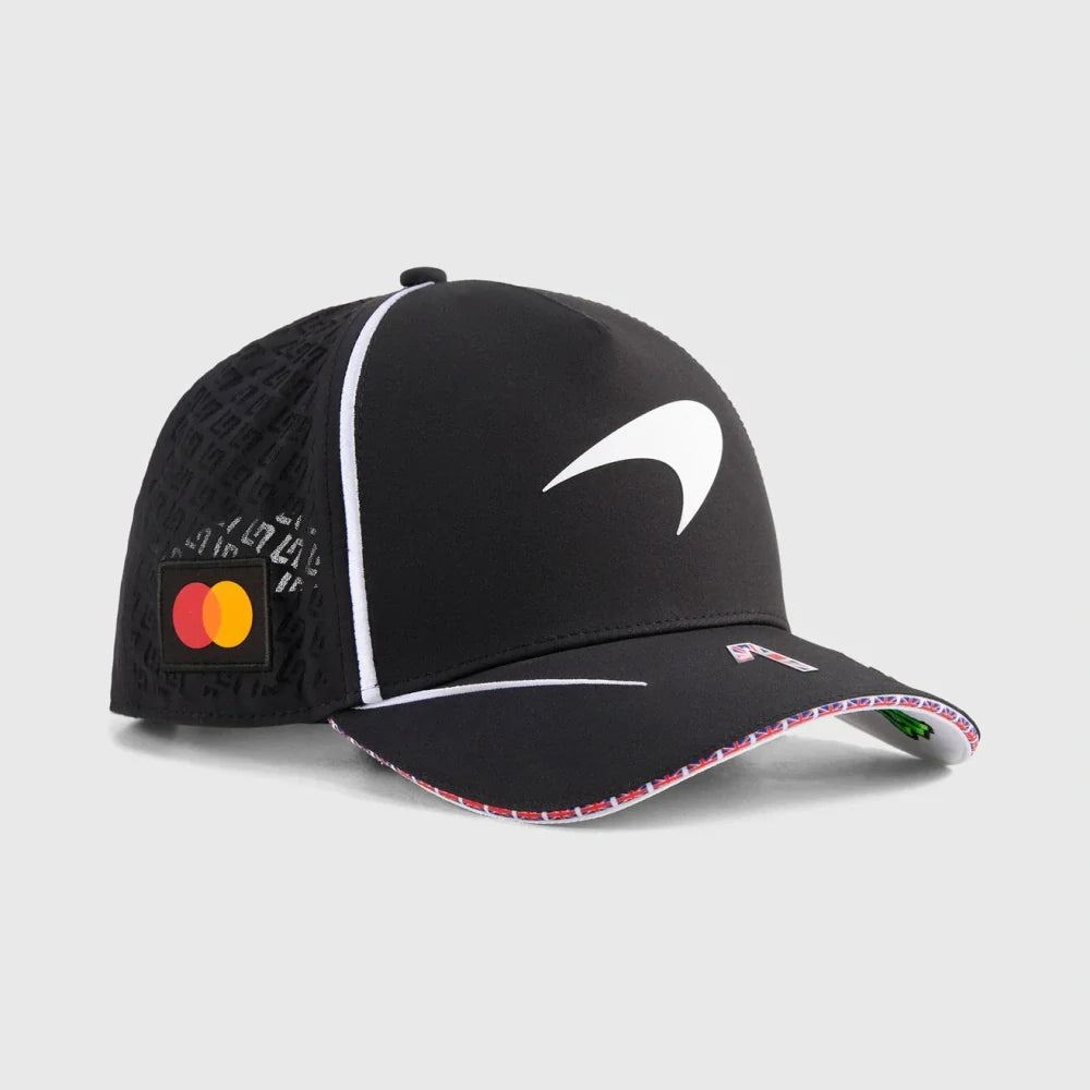 Șapcă McLaren F1 Team Lando Norris – British GP 2026, neagră