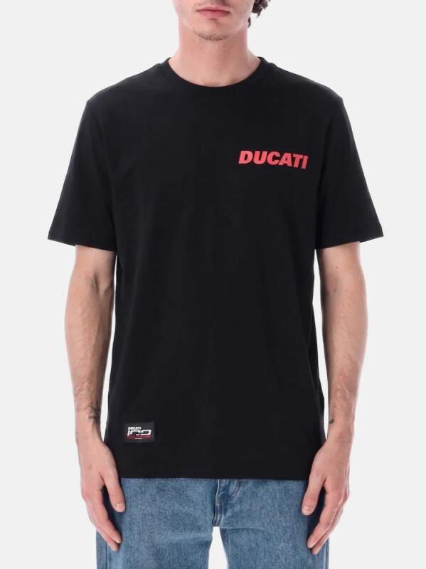 Men's Ducati Corse black T-shirt - 100th years DUCATI edition