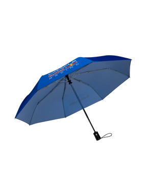 Oracle Red Bull Racing Folding Umbrella with Logo – Blue