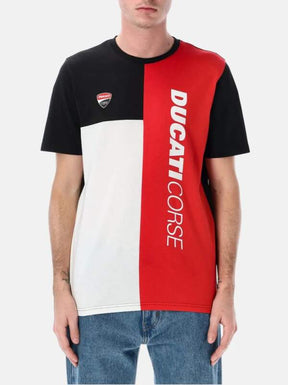 Tricou pentru fani Ducati Corse BLOCK