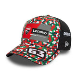 Șapcă Ducati Lenovo Team Pecco Bagnaia #63 – ediția Mugello 2026