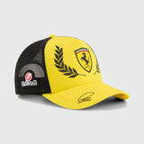 Scuderia Ferrari Lewis Hamilton Cap – British GP 2026, Yellow