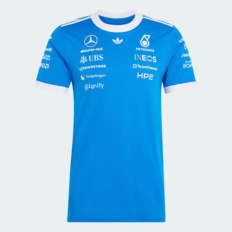 Tricou Mercedes-AMG Petronas F1 Team – ediția Silverstone 2026, albastru