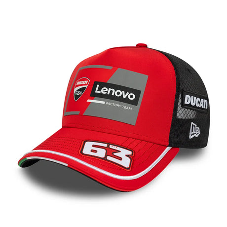 Ducati Lenovo Team Pecco Bagnaia #63 Cap 2026 – Red
