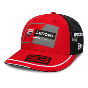 Șapcă Ducati Lenovo Team Marc Marquez #93 2026 – roșie