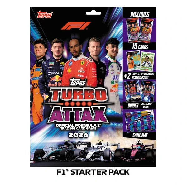Topps Turbo Attax Formula 1 2026 – pachet de start