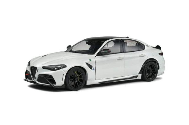 Machetă Solido Alfa Romeo Giulia GTA Trofeo albă