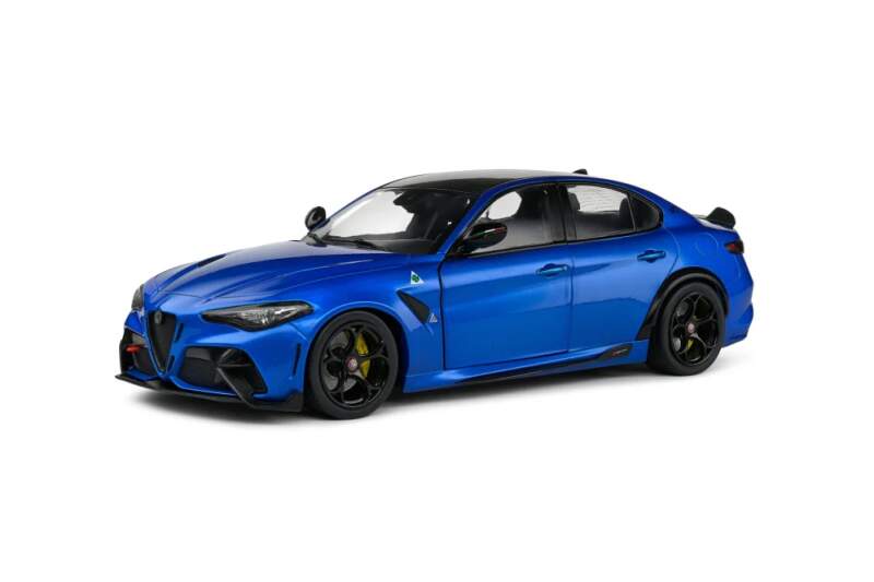 Machetă Solido Alfa Romeo Giulia GTA albastră