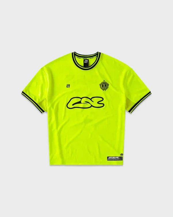 Tricou Lando Norris LN4 GRANDSTAND #1 – galben neon
