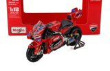 Machetă Maisto Ducati MotoGP GP25 1:18 – Francesco Bagnaia #63