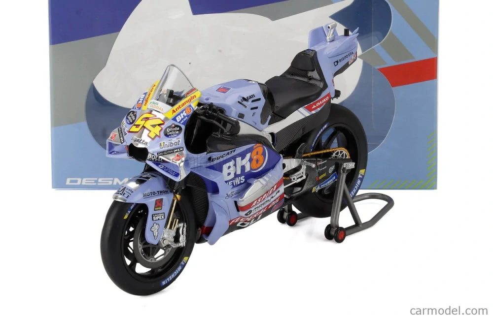 Machetă NZG Ducati Desmosedici GP25 Fermin Aldeguer 1:12