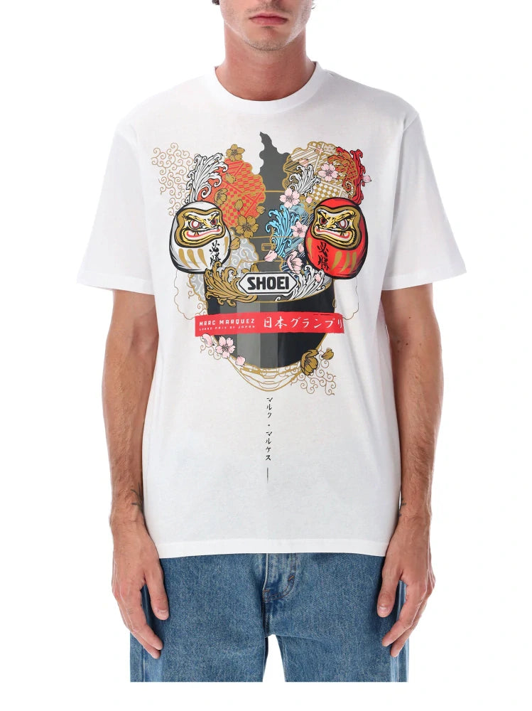 Tricou pentru fani Marc Marquez Japanese GP 2026 – alb