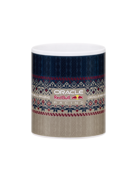 Cană ceramică Oracle Red Bull Racing – ediție de Crăciun