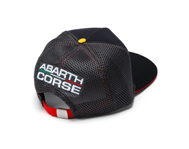 Abarth Corse flat-brim cap grey
