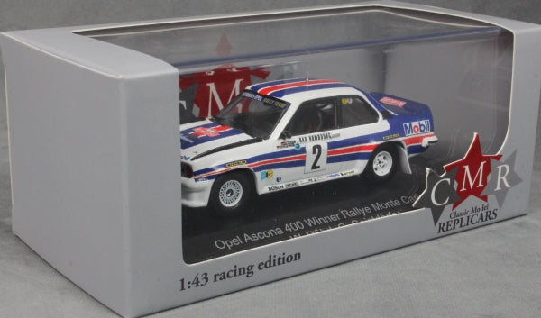 Machetă Opel Ascona WINNER Rally Monte Carlo 1982 W. Röhrl 1/43