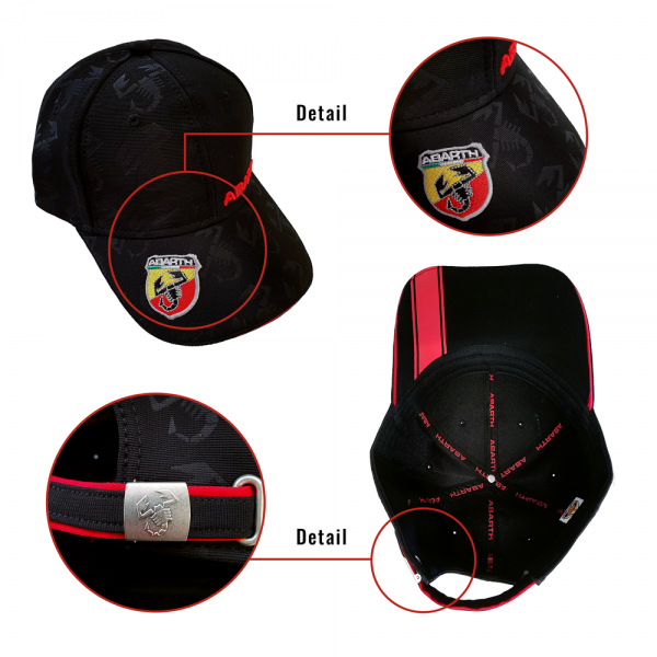 Abarth cap black