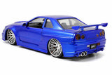 Machetă Fast & Furious Nissan Skyline GT-R34 – Brian's