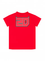 Tricou pentru copii Fabio Quartararo roșu