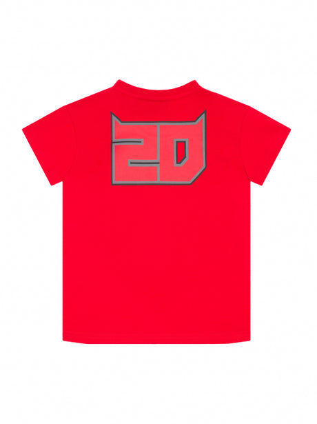 Tricou pentru copii Fabio Quartararo roșu