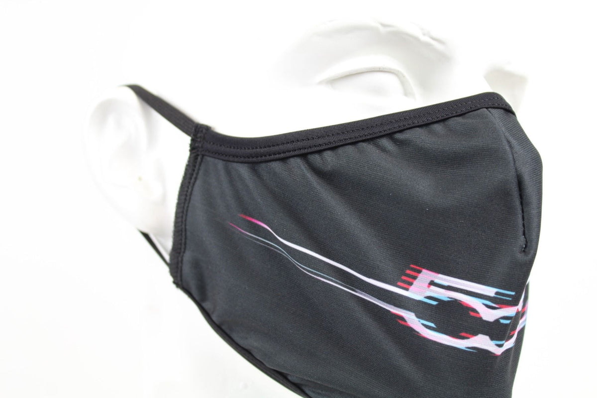 Fiat 500 face mask black