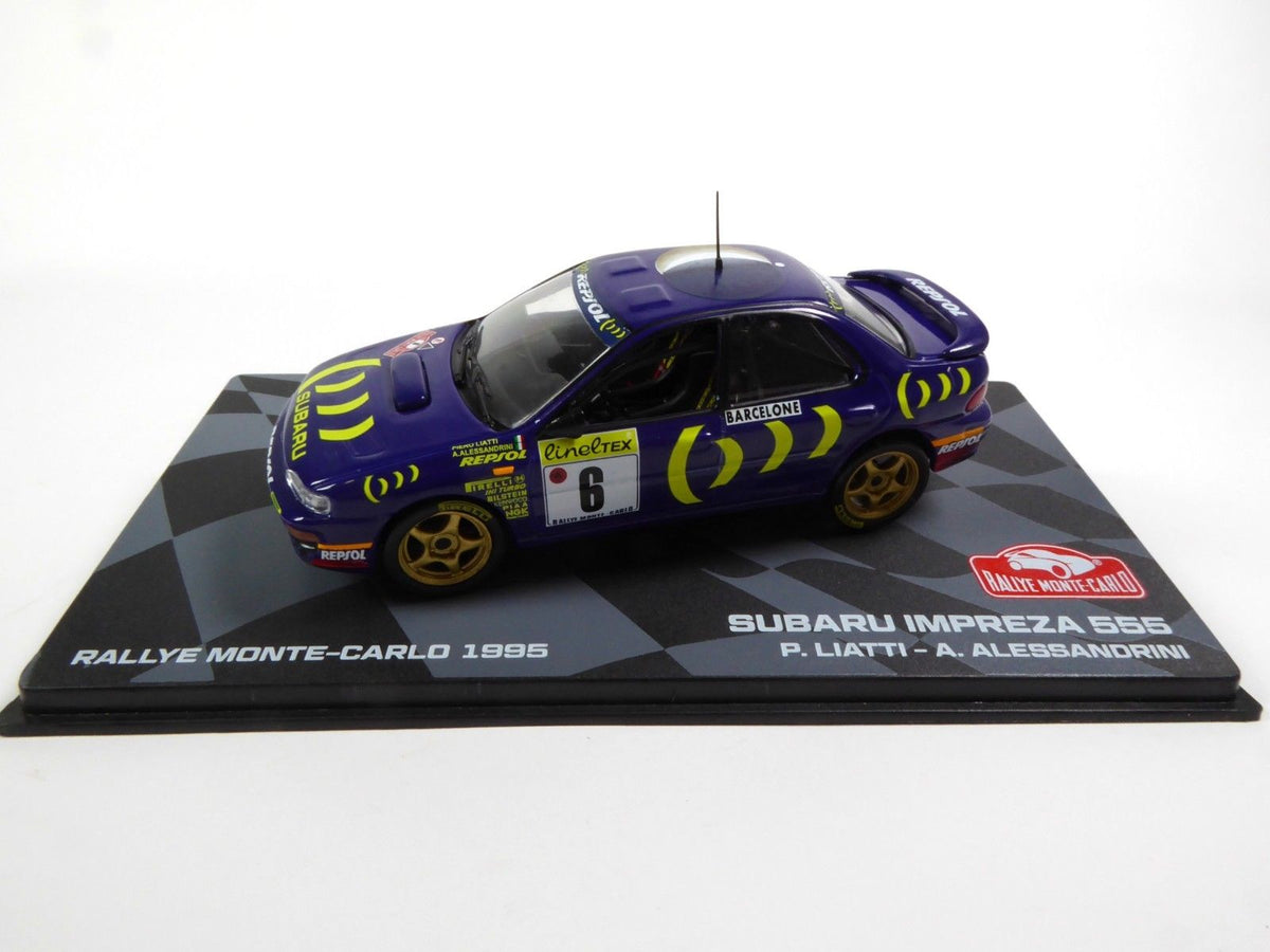 Model Subaru Impreza 555 Rally Monte Carlo 1995 P.Liatti - A.Alessandrini