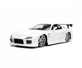 Fast & Furious Mazda RX-7 white model