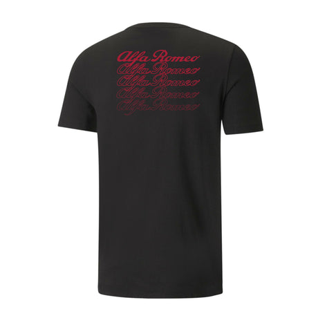 Tricou Alfa Romeo DNA cu elemente roșii – S