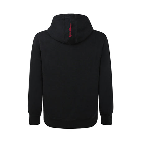 Alfa Romeo black sweatshirt with Alfa Romeo emblem