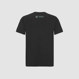 Tricou pentru copii Mercedes AMG Petronas F1 Lewis Hamilton #44 negru