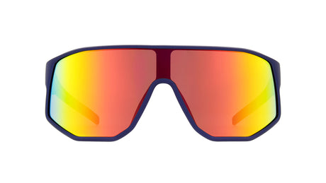 Ochelari de soare Red Bull Spect DASH albaștri cu lentilă portocalie