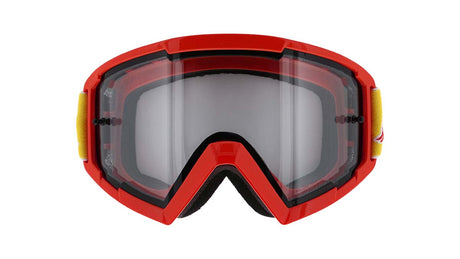 Ochelari de motocros Red Bull Spect WHIP roșii cu lentile transparente