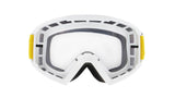 Ochelari de motocros Red Bull Spect WHIP albi cu lentile transparente