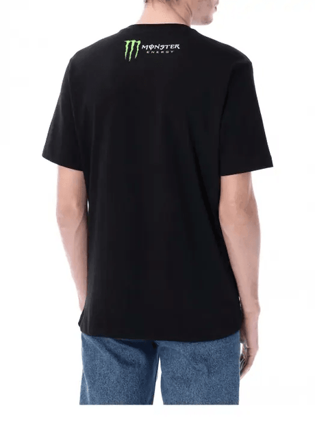 Tricou Fabio Quartararo Monster Energy Stripes negru